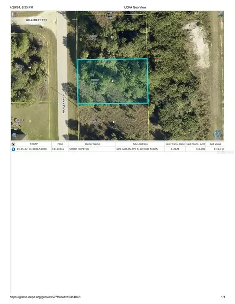 609 Naples Ave S, Lehigh Acres, FL 33974