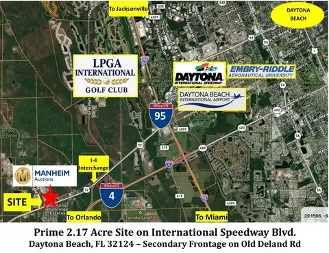 International Speeedway Boulevard W, Daytona Beach, FL 32124