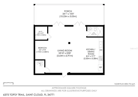 Floorplan - 6375 Topsy Trl, Saint Cloud, FL 34771 photo 2 of 2