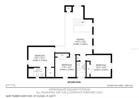 Floorplan - 5639 Timber Meadow Way, Saint Cloud, FL 34771 photo 1 of 2