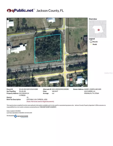 Mccroan Lane, Cypress, FL 32432