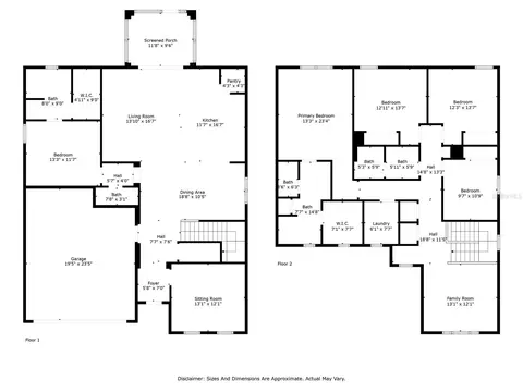 Floorplan - 5054 Down Ct, Saint Cloud, FL 34772 photo 1 of 3