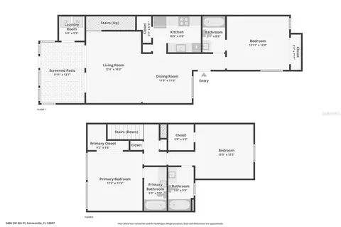 Floorplan - 5606 SW 8th Pl, Gainesville, FL 32607 photo 1 of 1