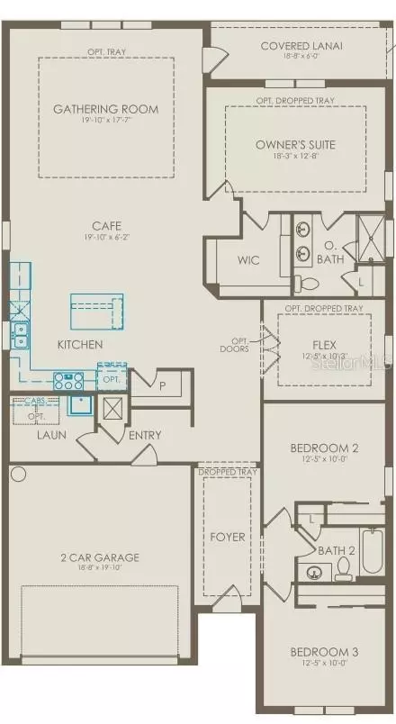 Floorplan - 5519 Settlingstone Ln, Saint Cloud, FL 34771 photo 1 of 1