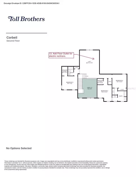Floorplan - 17414 Pesce Loop, Montverde, FL 34756 photo 2 of 2
