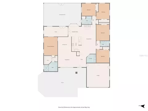 Floorplan - 619 29th St E, Bradenton, FL 34208 photo 2 of 5