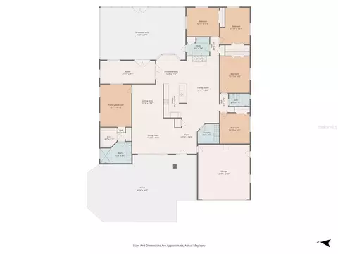 Floorplan - 619 29th St E, Bradenton, FL 34208 photo 4 of 5