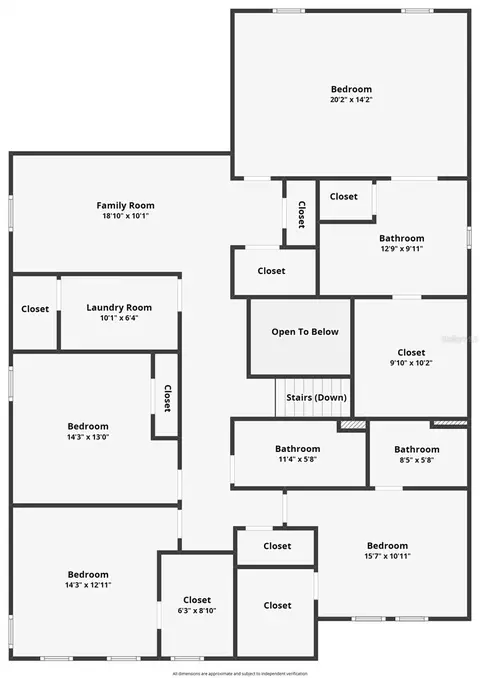 Floorplan - 5734 Cattle Ranch Dr, Saint Cloud, FL 34771 photo 2 of 3