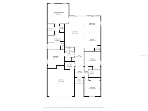 Floorplan - 16418 Woodside Gln, Parrish, FL 34219 photo 1 of 1