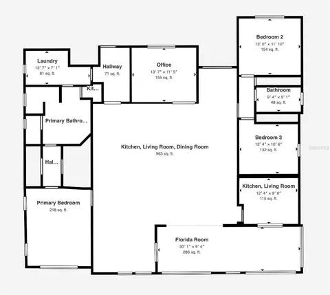 Floorplan - 9513 SW 79th Loop, Ocala, FL 34481 photo 1 of 1
