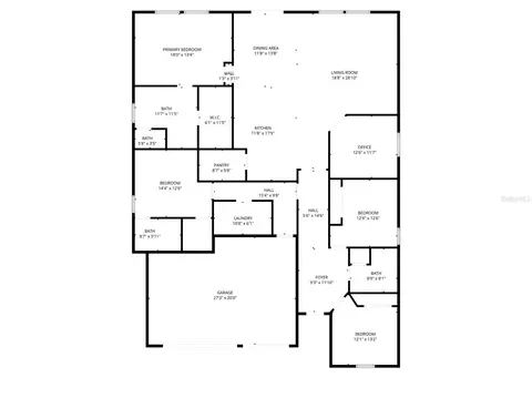 Floorplan - 661 Taurus Ln, Saint Cloud, FL 34772 photo 1 of 1