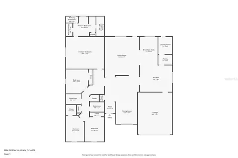 Floorplan - 5864 SW 83rd Ln, Ocala, FL 34476 photo 1 of 1