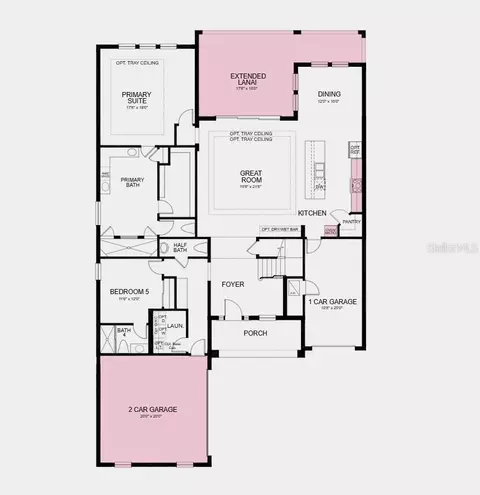 Floorplan - 969 Ladyfish Trl, Saint Cloud, FL 34771 photo 1 of 2