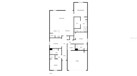 Floorplan - 8355 SW 197th Ct, Dunnellon, FL 34432 photo 1 of 1