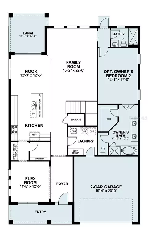 Floorplan - 5291 High Line Dr, Saint Cloud, FL 34771 photo 2 of 2