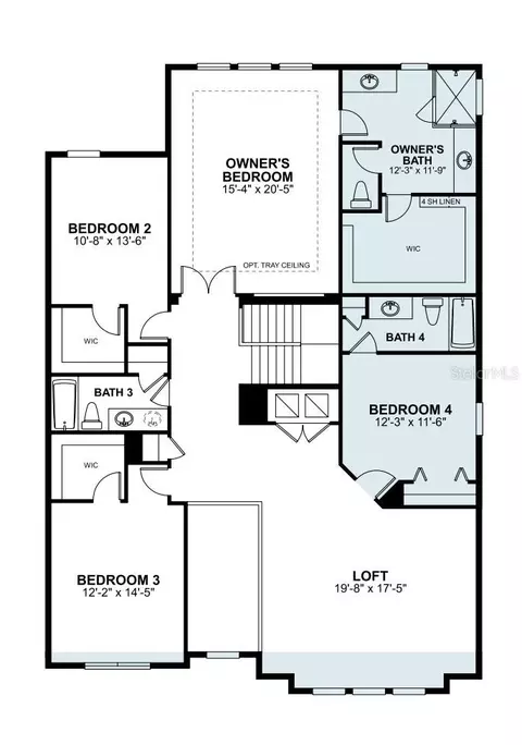 Floorplan - 1284 Hyde St, Saint Cloud, FL 34771 photo 2 of 2