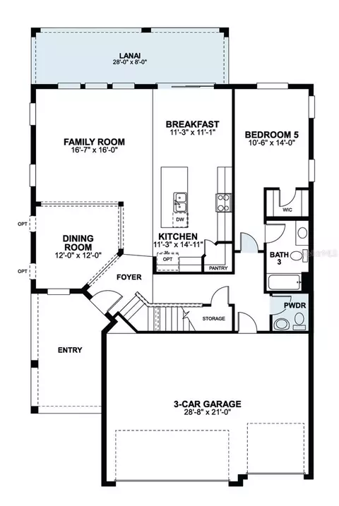 Floorplan - 1314 Hyde St, Saint Cloud, FL 34771 photo 1 of 2