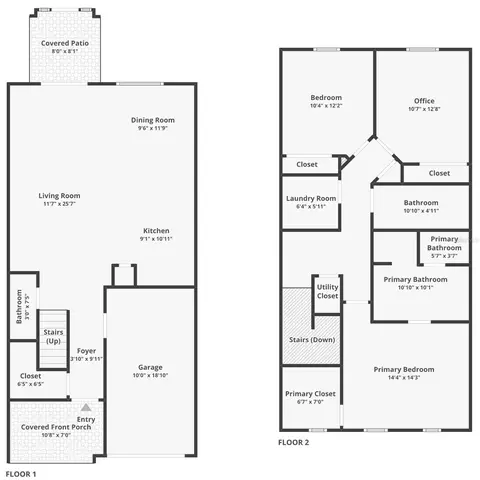 Floorplan - 661 Fortanini Cir, Ocoee, FL 34761 photo 1 of 3