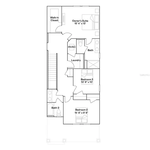 Floorplan - 828 Aubey Ln, Debary, FL 32713 photo 1 of 3