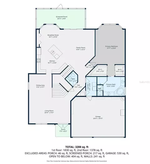 Floorplan - 2508 Bross Dr, Saint Cloud, FL 34771 photo 2 of 3