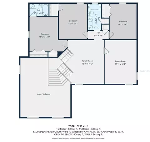 Floorplan - 2508 Bross Dr, Saint Cloud, FL 34771 photo 3 of 3