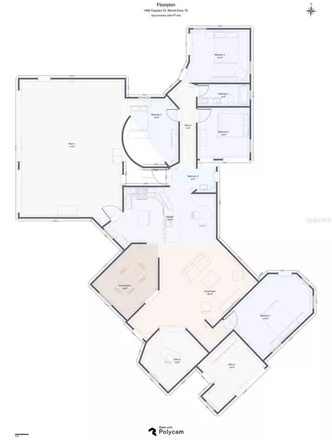 Floorplan - 1064 Ceasars Ct, Mount Dora, FL 32757 photo 1 of 1
