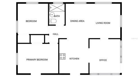 Floorplan - 911 New York St, Edgewater, FL 32132 photo 1 of 1