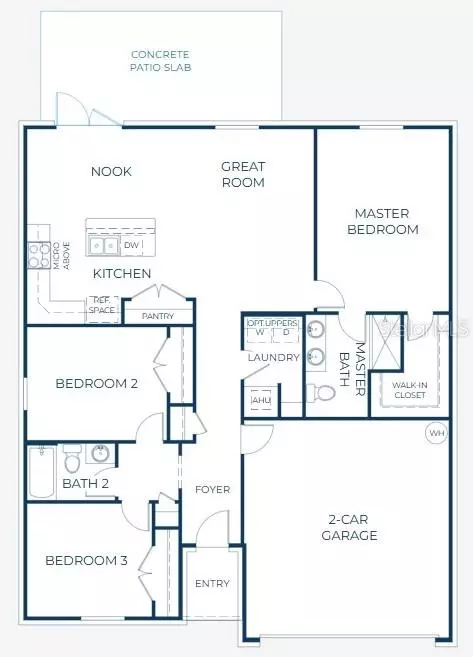 Floorplan - 589 Broadoak Dr, Dundee, FL 33838 photo 1 of 1