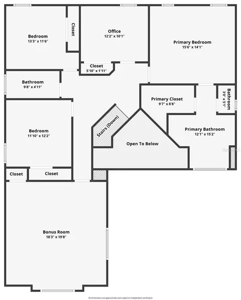 Floorplan - 816 Lancer Cir, Ocoee, FL 34761 photo 2 of 2