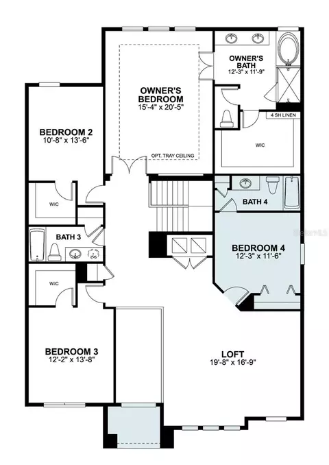 Floorplan - 1189 Hyde St, Saint Cloud, FL 34771 photo 2 of 2