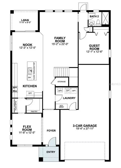 Floorplan - 1189 Hyde St, Saint Cloud, FL 34771 photo 1 of 2