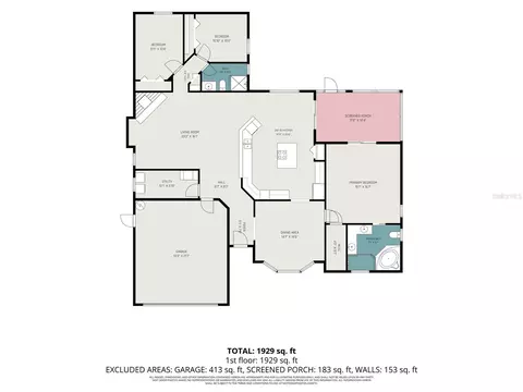 Floorplan - 2236 Summer Raye Ct, Saint Cloud, FL 34772 photo 1 of 1