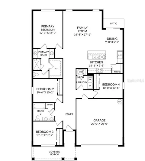 Floorplan - 1843 Shadow Box Bnd, Saint Cloud, FL 34771 photo 1 of 1