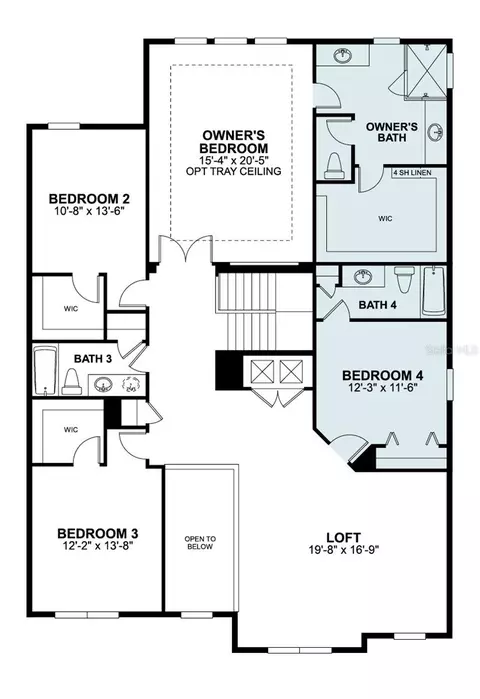Floorplan - 6693 Yellow Warbler Bnd, Saint Cloud, FL 34773 photo 2 of 2