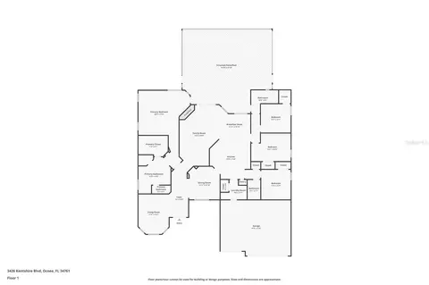 Floorplan - 3426 Kentshire Blvd, Ocoee, FL 34761 photo 1 of 1