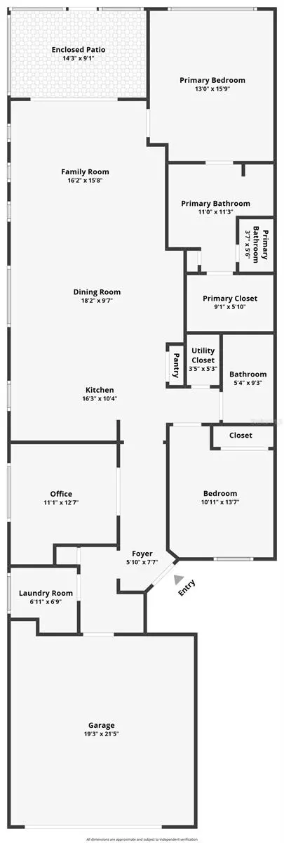 Floorplan - 2920 Cherry Blossom Loop, Saint Cloud, FL 34771 photo 1 of 1