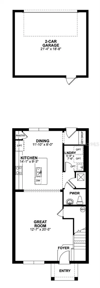 Floorplan - 1346 Mount Royal Dr, Saint Cloud, FL 34771 photo 2 of 2