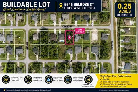 5545 Belrose St, Lehigh Acres, FL 33971