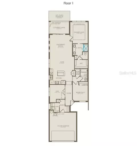 Floorplan - 2617 Hammock Harbor Ave, Saint Cloud, FL 34771 photo 1 of 1