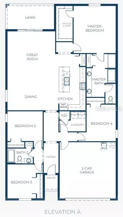 Floorplan - 874 SW 80th Way, Gainesville, FL 32607 photo 1 of 1