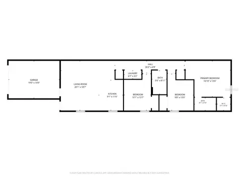 Floorplan - 67 Glover St, Eustis, FL 32726 photo 2 of 2