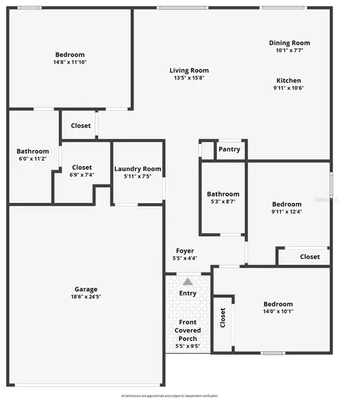 Floorplan - 701 Watusi Way, Saint Cloud, FL 34772 photo 1 of 1