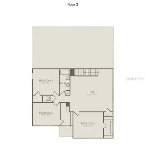 Floorplan - 2216 Branched Oak Rd, Saint Cloud, FL 34771 photo 2 of 2