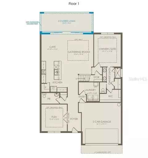 Floorplan - 2216 Branched Oak Rd, Saint Cloud, FL 34771 photo 1 of 2