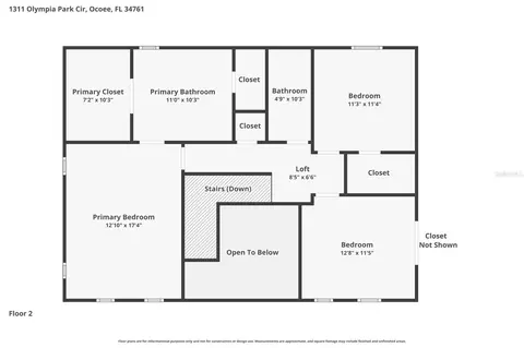 Floorplan - 1311 Olympia Park Cir, Ocoee, FL 34761 photo 1 of 1