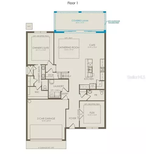 Floorplan - 1470 Ridge Tree Dr, Ormond Beach, FL 32174 photo 1 of 2