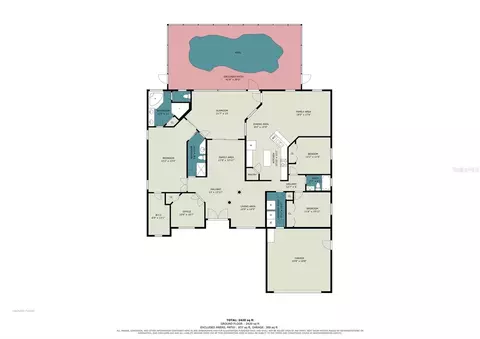 Floorplan - 423 Stonehenge Cir, Rockledge, FL 32955 photo 1 of 2