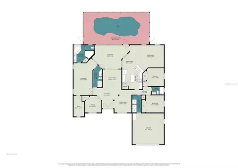 Floorplan - 423 Stonehenge Cir, Rockledge, FL 32955 photo 2 of 2