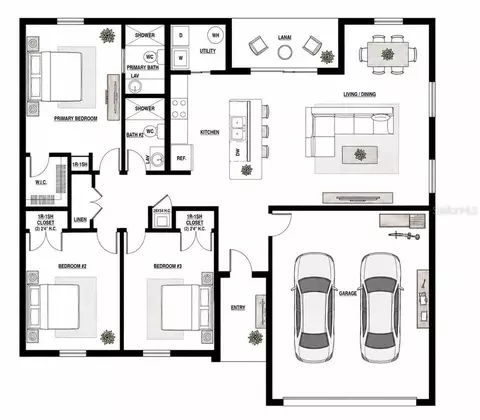 Floorplan - 12 Locust Run Dr, Ocala, FL 34472 photo 1 of 1