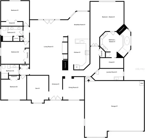 Floorplan - 9009 Riverview Dr, Riverview, FL 33578 photo 1 of 1